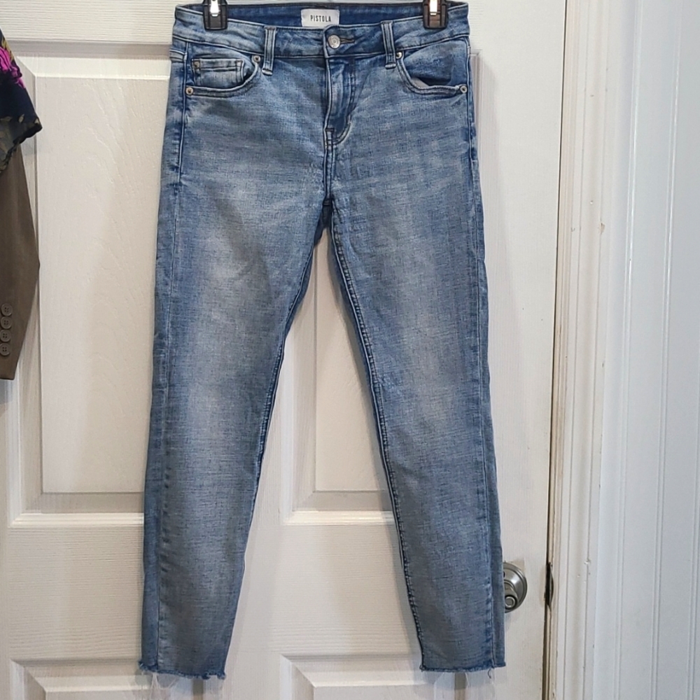 Pistola Scissor Hem Jeans